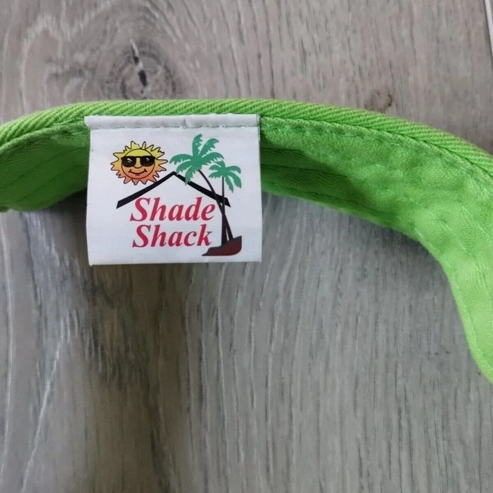 Hilton Head Visor Hat Cap Green Blue South Carolina Adjustable Strap OSFA Beach - Picture 8 of 9
